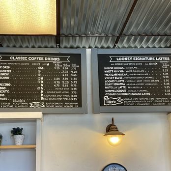 Looney Bean Coffee - Menu - Coffee & Tea Near Me - Mammoth Lakes, California