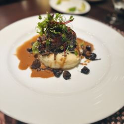 Soluna Restaurant - Filet mignon with whipped potatoes.