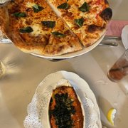 Photo of Rosalie Italian Soul - Houston, TX, United States. Margarita pizza, Spinach & Ricotta Manicotti