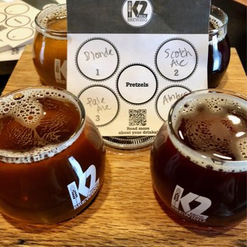 K2 Brothers Brewing - My flight - Breweries Near Me - Rochester, New York