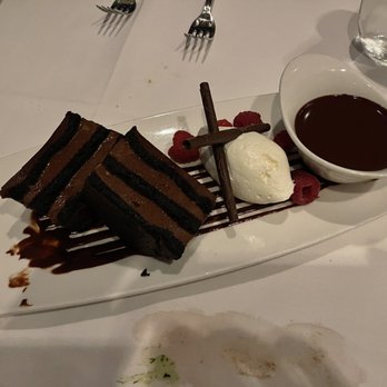 Summit House - Chocolate lover's torte - Steakhouses Near Me - Fullerton, California Summit House - Chocolate lover's torte - Steakhouses Near Me - Fullerton, California