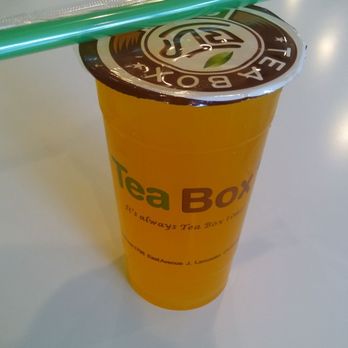 Tea Box Cafe - Green tea passion fruit with aloe vera bits, a great way to cool down. - Coffee & Tea Near Me - Lancaster, California Tea Box Cafe - Green tea passion fruit with aloe vera bits, a great way to cool down. - Coffee & Tea Near Me - Lancaster, California