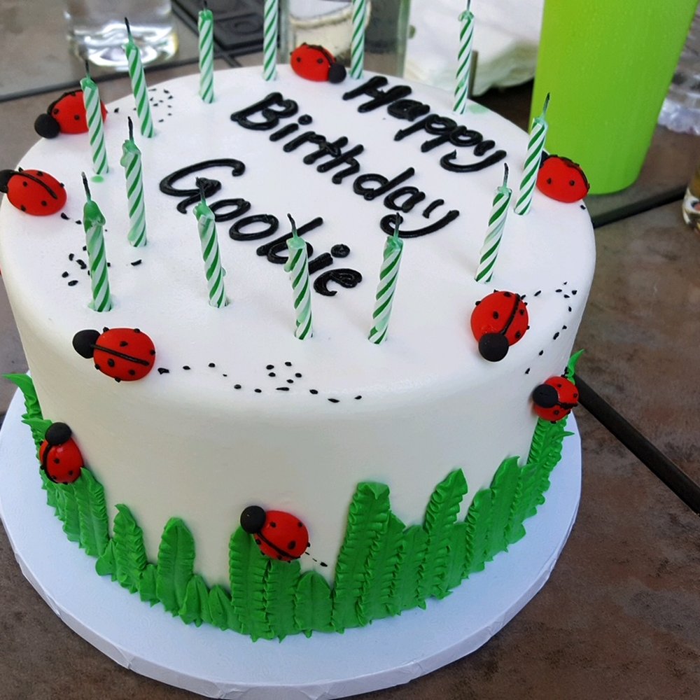 Creative Cakes - My sister's birthday cake - she loves ladybugs! - Bakeries Near Me - Anaheim, California Creative Cakes - My sister's birthday cake - she loves ladybugs! - Bakeries Near Me - Anaheim, California