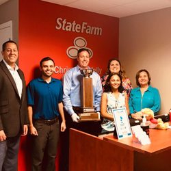 Christopher Melly - State Farm Insurance Agent - Thank you Josh for presenting my team with such an admirable State Farm award!