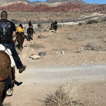 Cowboy Trail Rides - There were 10 riders. - Horseback Riding Near Me - Las Vegas, Nevada