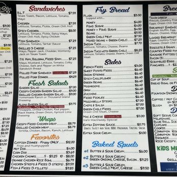 Meg's Place - Menu June 2025 - Bakeries Near Me - Fort Thomas, Arizona