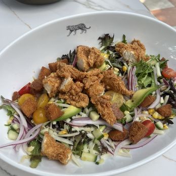 Harlow Grove - Crispy Chicken Chop Salad - Breakfast & Brunch Near Me - Winter Garden, Florida Harlow Grove - Crispy Chicken Chop Salad - Breakfast & Brunch Near Me - Winter Garden, Florida