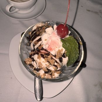 The Derby - Ice cream sundae and cappuccino - Steakhouses Near Me - Arcadia, California