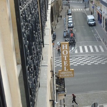 Hôtel Abbatial - View from our room - Hotels Near Me - Paris, 75 Hôtel Abbatial - View from our room - Hotels Near Me - Paris, 75