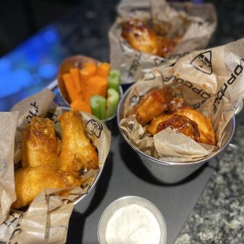 Topgolf - Wings trio was very good. - Golf Near Me - Holtsville, New York Topgolf - Wings trio was very good. - Golf Near Me - Holtsville, New York