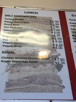 Menu photo 4 Creighton's American Bakery San Francisco, CA