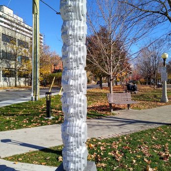 Minto Park - This art installation is simultaneously cool and creepy (IMO). - Parks Near Me - Ottawa, Ontario