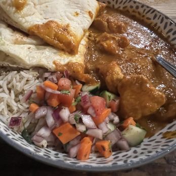 Tigerlily - no grilled veggies, rice very dry, less chicken - Indian Near Me - Berkeley, California