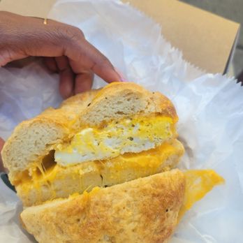 OTR Bagel Bar - Gluten free egg + cheese - Breakfast & Brunch Near Me - Cincinnati, Ohio