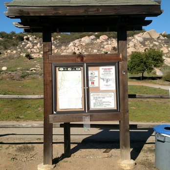 Ellie Lane Trail - Map and information at the trailhead - Hiking Near Me - Poway, California