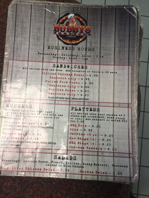 Menu photo 2 Bubby's BBQ Corbin, KY