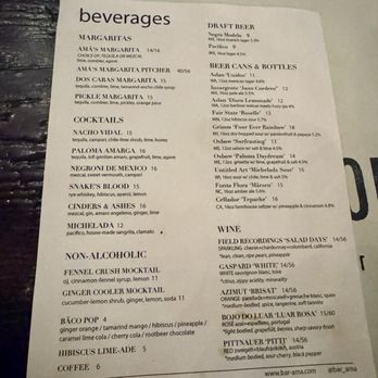 BAR Ama - Tex-Mex Near Me - Los Angeles, California