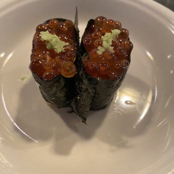 Bamboo Sushi - Salmon roe nigiri. - Sushi Bars Near Me - Seattle, Washington Bamboo Sushi - Salmon roe nigiri. - Sushi Bars Near Me - Seattle, Washington