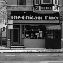Exterior photo of The Chicago Diner, Lakeview - Chicago, Illinois Exterior photo of The Chicago Diner, Lakeview - Chicago, Illinois