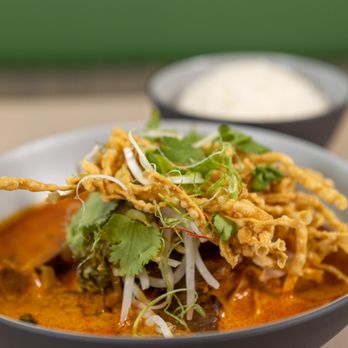 Mekong - Khao Soi Beef Shin The famous turmeric curry noodle soup from Chiang Mai. - Thai Near Me - Whistler, British Columbia