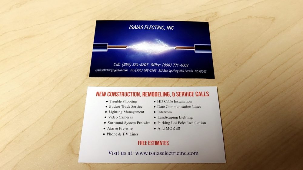 Slide of Isaias Electric