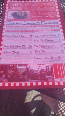 Menu photo 2 Cruiser's Cafe 66 Williams, AZ