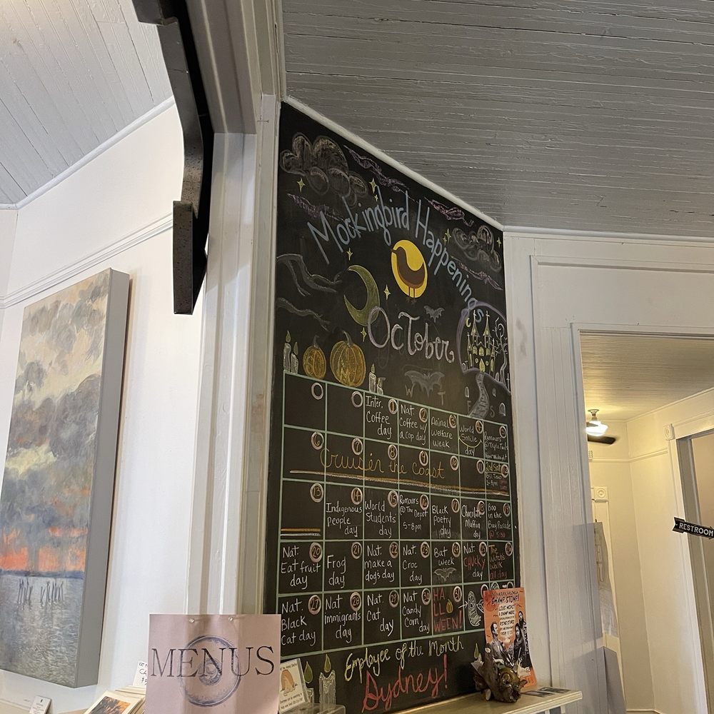 Mockingbird Cafe - Calendar of events. - Cafes Near Me - Bay Saint Louis, Mississippi Mockingbird Cafe - Calendar of events. - Cafes Near Me - Bay Saint Louis, Mississippi