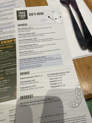 Menu photo 2 True Food Kitchen Jacksonville, FL