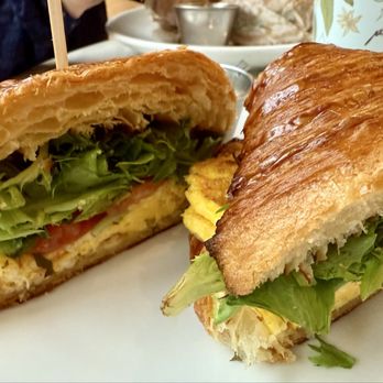 Pura Vida Miami - Egg sandwich on a croissant - Sandwiches Near Me - West Palm Beach, Florida Pura Vida Miami - Egg sandwich on a croissant - Sandwiches Near Me - West Palm Beach, Florida