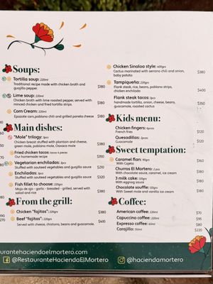 Menu photo 1 Hacienda El Mortero Cancún, ROO Menu photo 1 Hacienda El Mortero Cancún, ROO