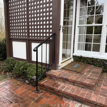 Louisville Iron Works - handrail for home in Louiisville ky - Fences & Gates Near Me - Floyds Knobs, Indiana Louisville Iron Works - handrail for home in Louiisville ky - Fences & Gates Near Me - Floyds Knobs, Indiana