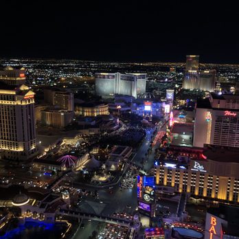 Eiffel Tower Viewing Deck - View from the top. Windy and cold in February! - Amusement Parks Near Me - Las Vegas, Nevada Eiffel Tower Viewing Deck - View from the top. Windy and cold in February! - Amusement Parks Near Me - Las Vegas, Nevada