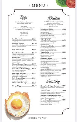 Menu photo 5 Honey Toast Cafe Bradley, IL