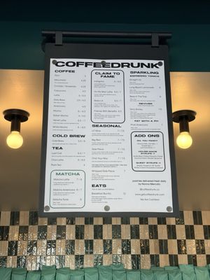 Menu photo 1 CoffeeDrunk Long Beach, CA Menu photo 1 CoffeeDrunk Long Beach, CA