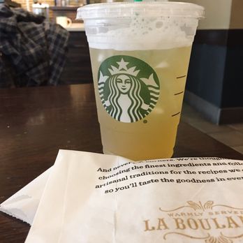 Starbucks - Iced peach green tea lemonade grande - Coffee & Tea Near Me - Rosemead, California