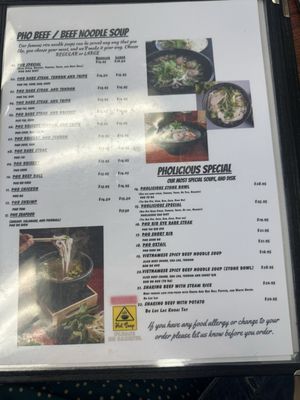 Menu photo 2 Pholicious Victorville, CA