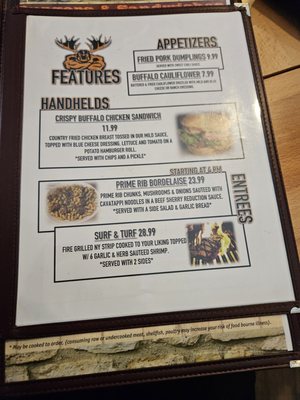 Menu photo 5 Moose's LZ Jonestown, PA