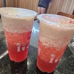 Sea salt strawberry green tea Sea salt strawberry green tea