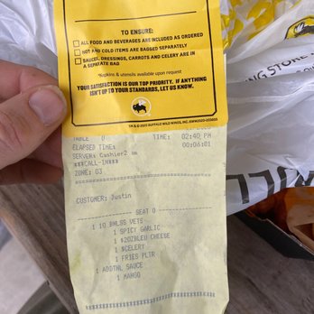 Buffalo Wild Wings - Forgotten items - Chicken Wings Near Me - Camillus, New York