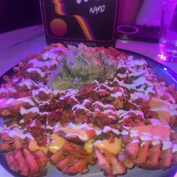 The Woo Woo - Loaded nacho fries - Speakeasies Near Me - New York, New York The Woo Woo - Loaded nacho fries - Speakeasies Near Me - New York, New York