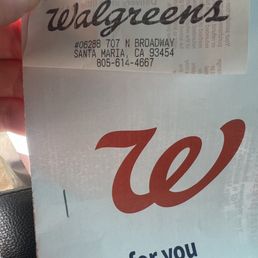 Walgreens on N. Broadway in Santa Maria, CA 93454