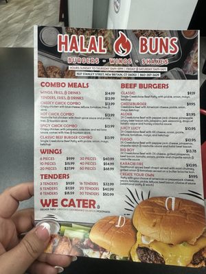 Menu photo 1 Halal Buns New Britain, CT