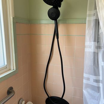 C Williams Plumbing - new shower fixtures they installed - Plumbing Near Me