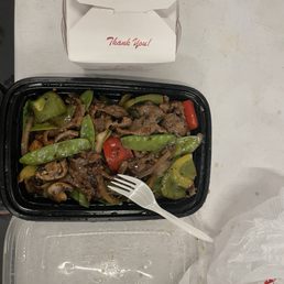 Their black pepper steak is delicious! Their black pepper steak is delicious!