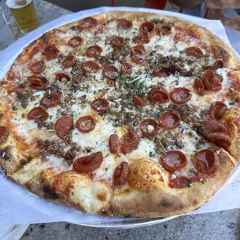 Apizza Doho - Classic Pepperoni sausage pizza - Pizza Near Me - Dana Point, California