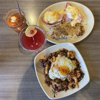 Snooze, an A.M. Eatery - Eggs Benedict and Shrimp and Grits - Breakfast & Brunch Near Me - Westminster, Colorado Snooze, an A.M. Eatery - Eggs Benedict and Shrimp and Grits - Breakfast & Brunch Near Me - Westminster, Colorado