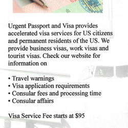 Urgent Passport & Visa - Visa Services