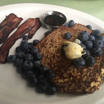 Old Town Cafe - French toast with fresh blueberries and thick bacon - Breakfast & Brunch Near Me - Bellingham, Washington Old Town Cafe - French toast with fresh blueberries and thick bacon - Breakfast & Brunch Near Me - Bellingham, Washington