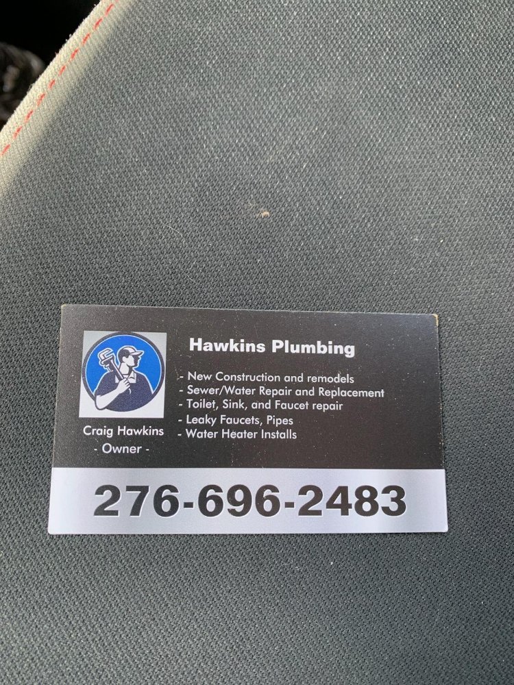 Slide of Hawkins Plumbing