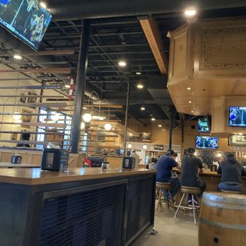 Pinthouse Pizza - Interior, massive and cutely decorated! - Brewpubs Near Me - Round Rock, Texas